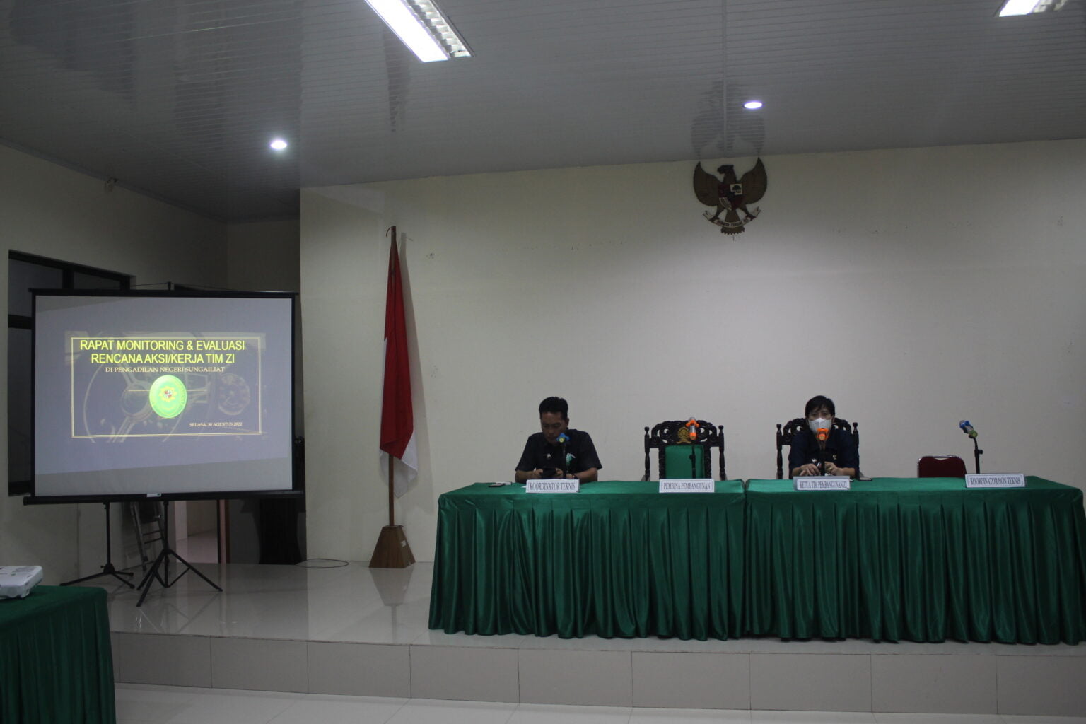 Rapat Monitoring Evaluasi Rencana Aksi Kerja Tim Zi Pn Sungailiat Go Id